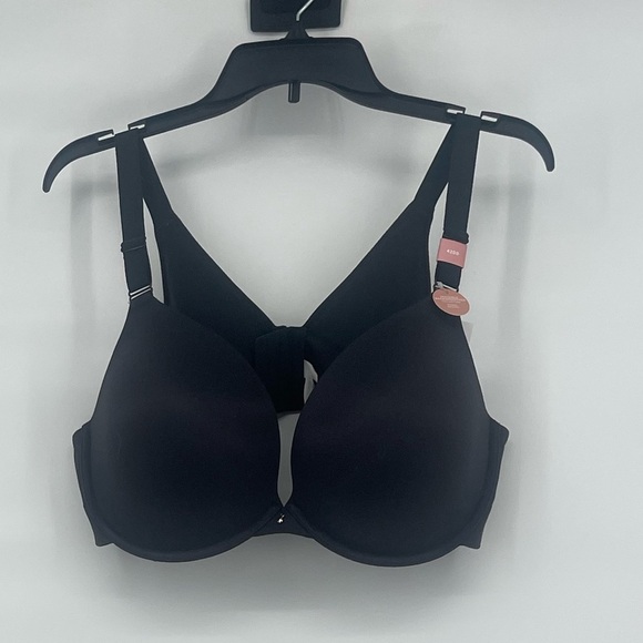 Cacique nwt modern boost plunge black bra - Picture 1 of 10